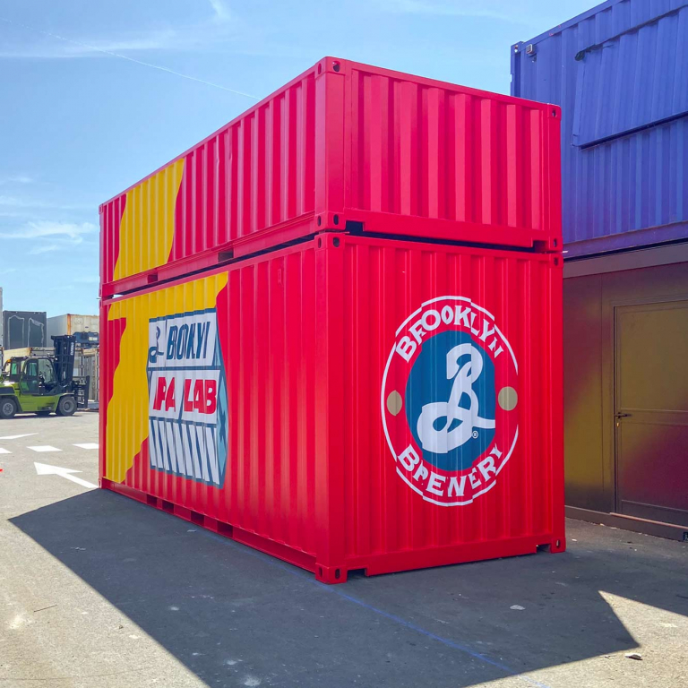Ce container évènementiel a parcouru la France et ses festivals cet été