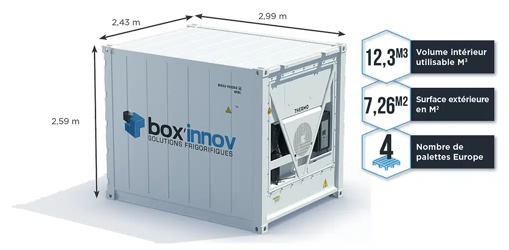 dimensions-conteneur-frigorifique-10-pieds-reefer