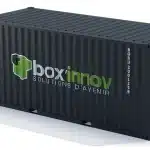Box'Innov propose la location d'un conteneur de stockage de 20 pieds.