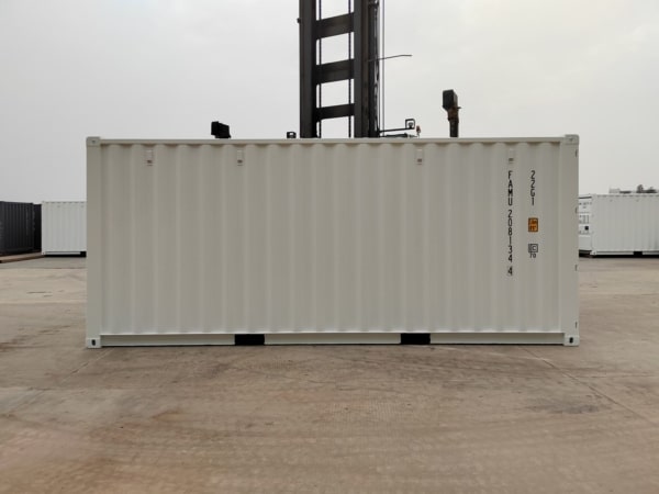 Container neuf blanc 20 pieds