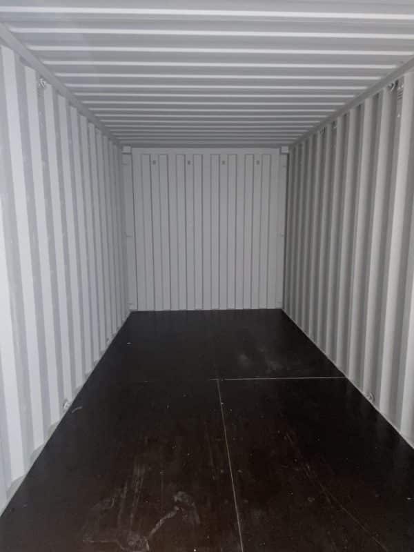 Container maritime 20 pieds intérieur