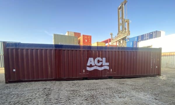 Container open top 40 pieds dry