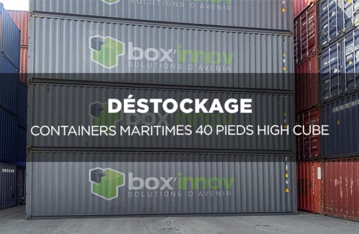 achat containers maritimes destockage départ lyon