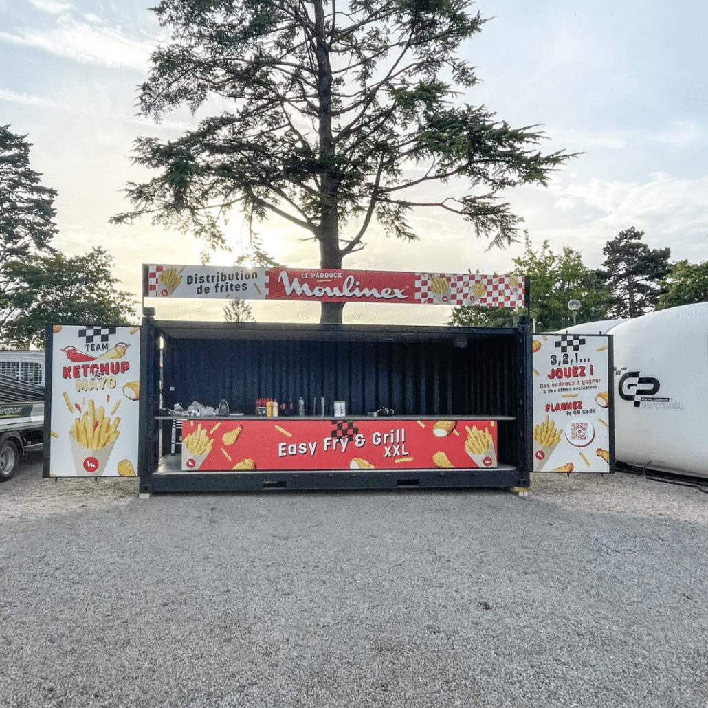 moulinex container restaurant street food