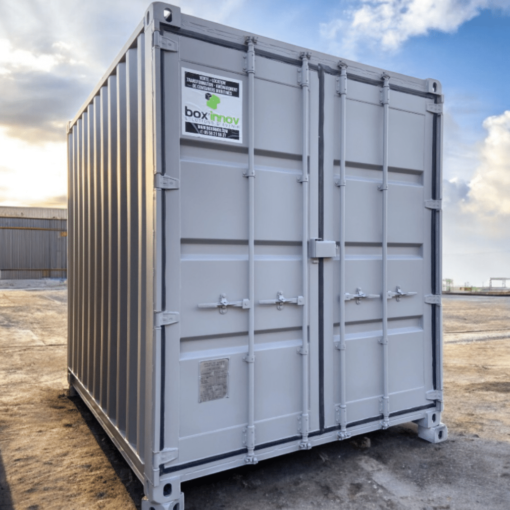 dimensions d'un container 10 pieds high cube