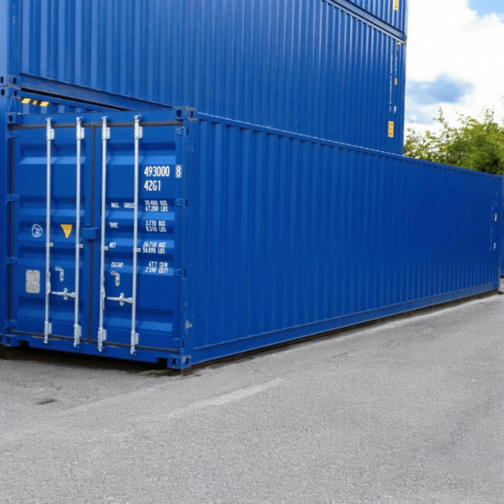 dimension container 40 pieds