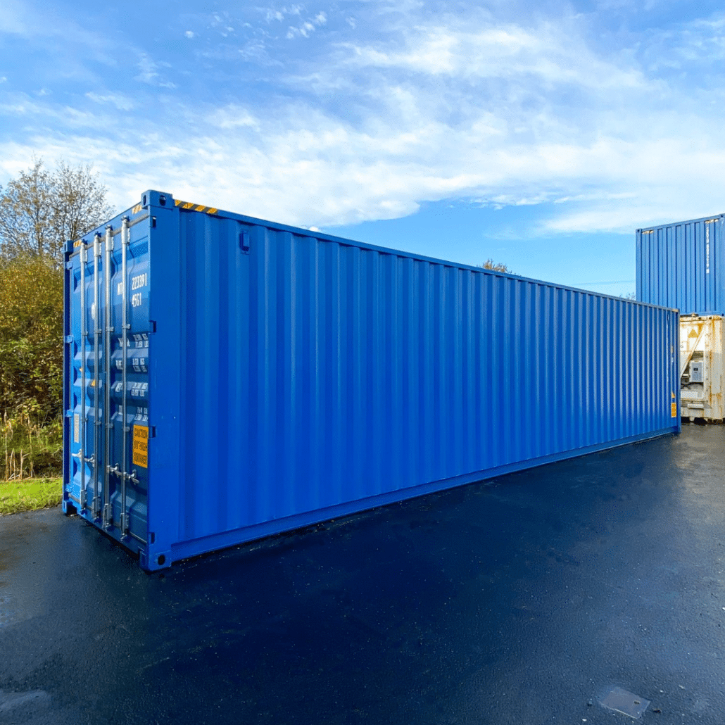 container 40 pieds high cube