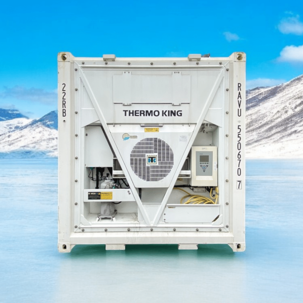 toutes les dimensions du container frigorifique