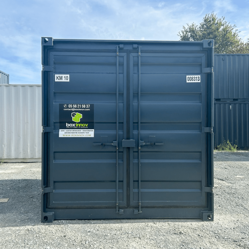 guide des dimensions containers de stockage