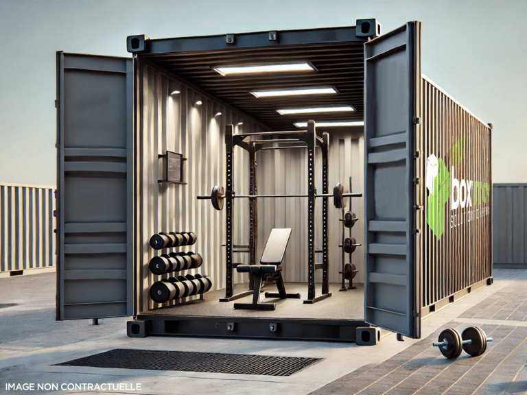 salle de sport en container